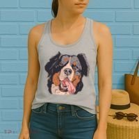 Bernese Mountain Dog Women's Tank Top thumb 2