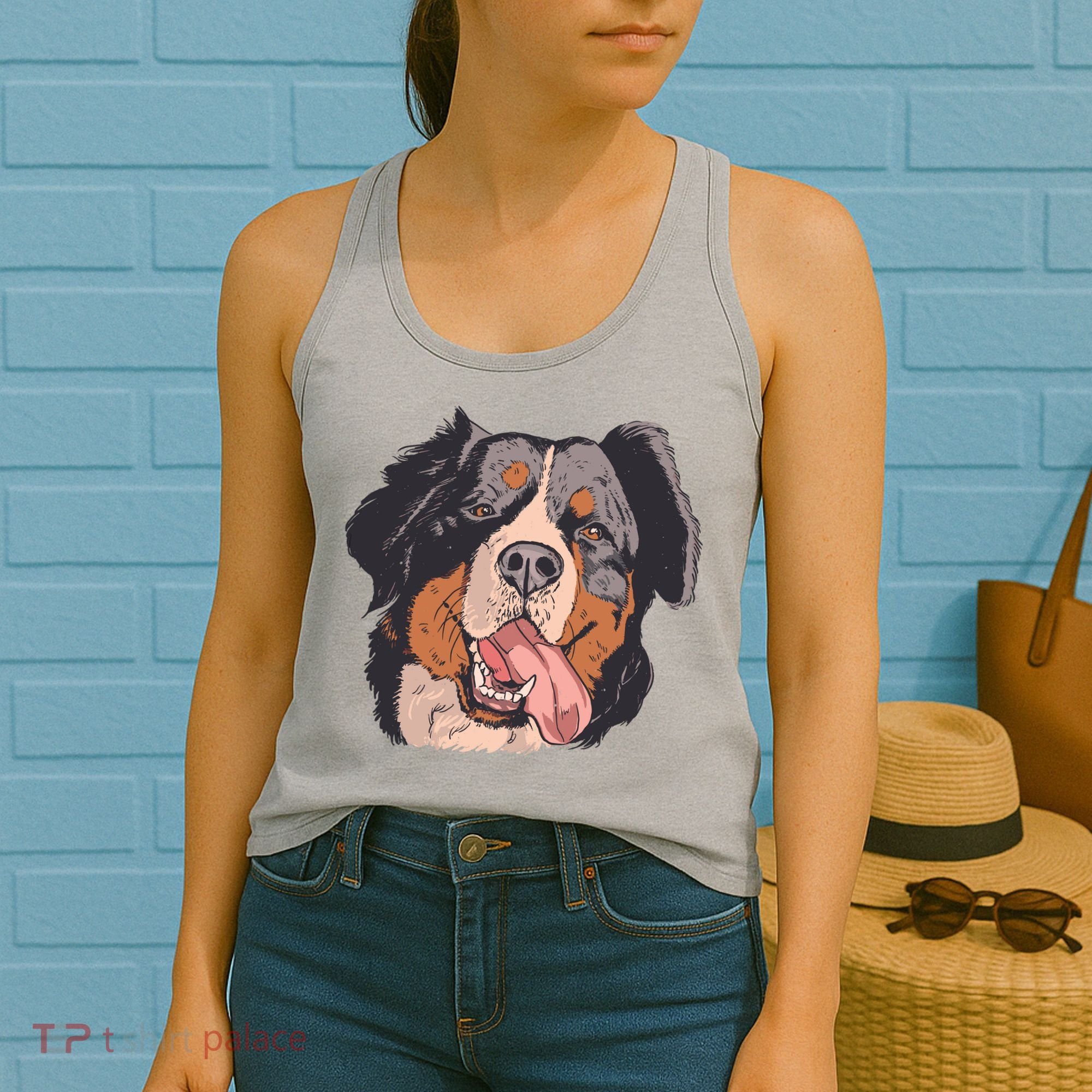 Bernese Mountain Dog Women's Tank Top