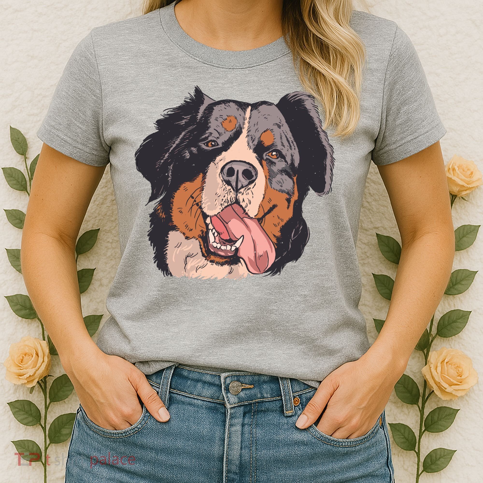 Bernese Mountain Dog Women's T-Shirt