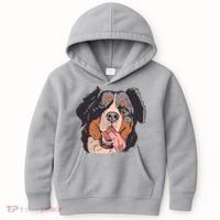 Bernese Mountain Dog Kids Hoodie thumb 0