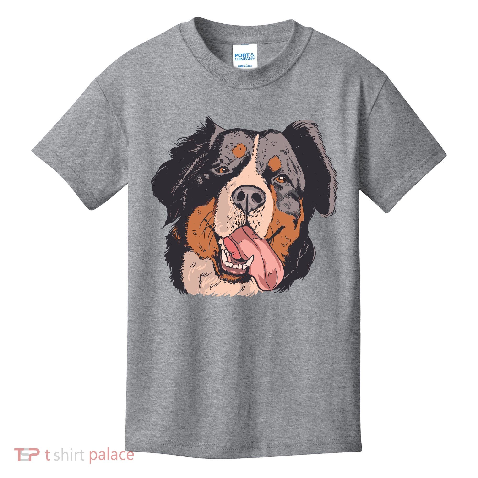 Bernese Mountain Dog Kids T-Shirt