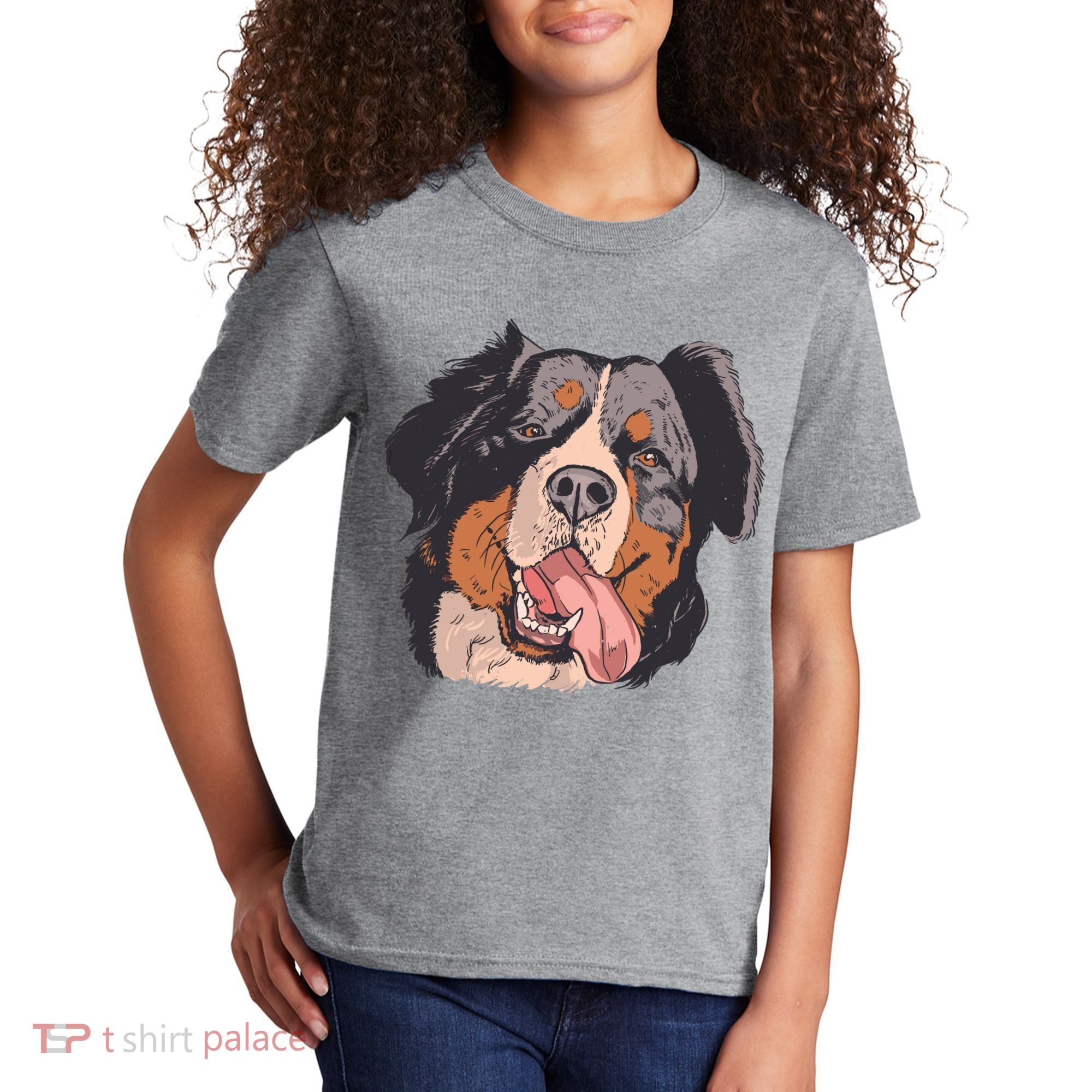 Bernese Mountain Dog Kids T-Shirt