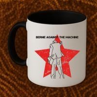 Bernie Against The Machine Coffee Mug thumb 2