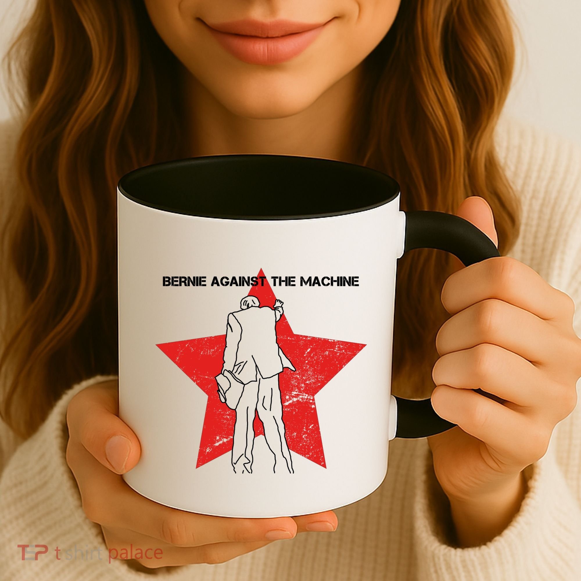 Bernie Against The Machine Coffee Mug