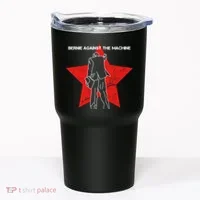 Bernie Against The Machine Tumbler thumb 0