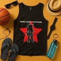 Bernie Against The Machine Tank Top thumb 4