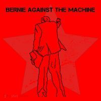 Bernie Against The Machine Santa Hat thumb 1