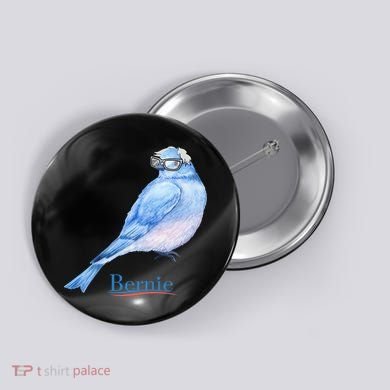 Bernie Bird Button