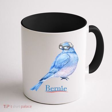 Bernie Bird Coffee Mug back