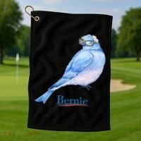 Bernie Bird Golf Towel thumb 1
