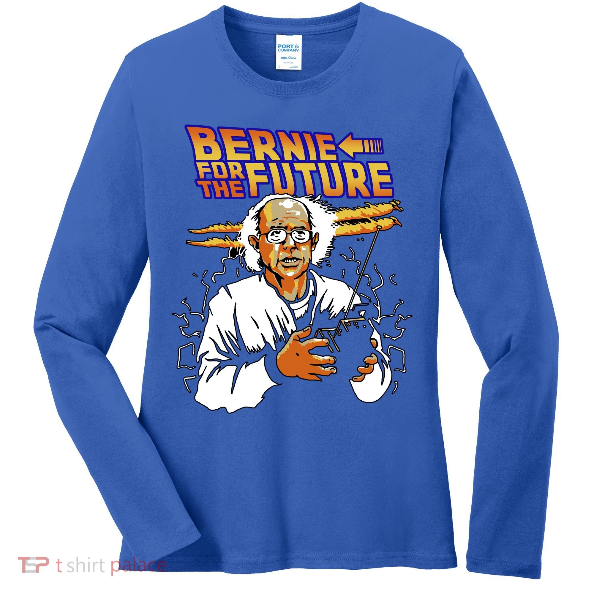 Bernie For The Future Women's Long Sleeve Shirt