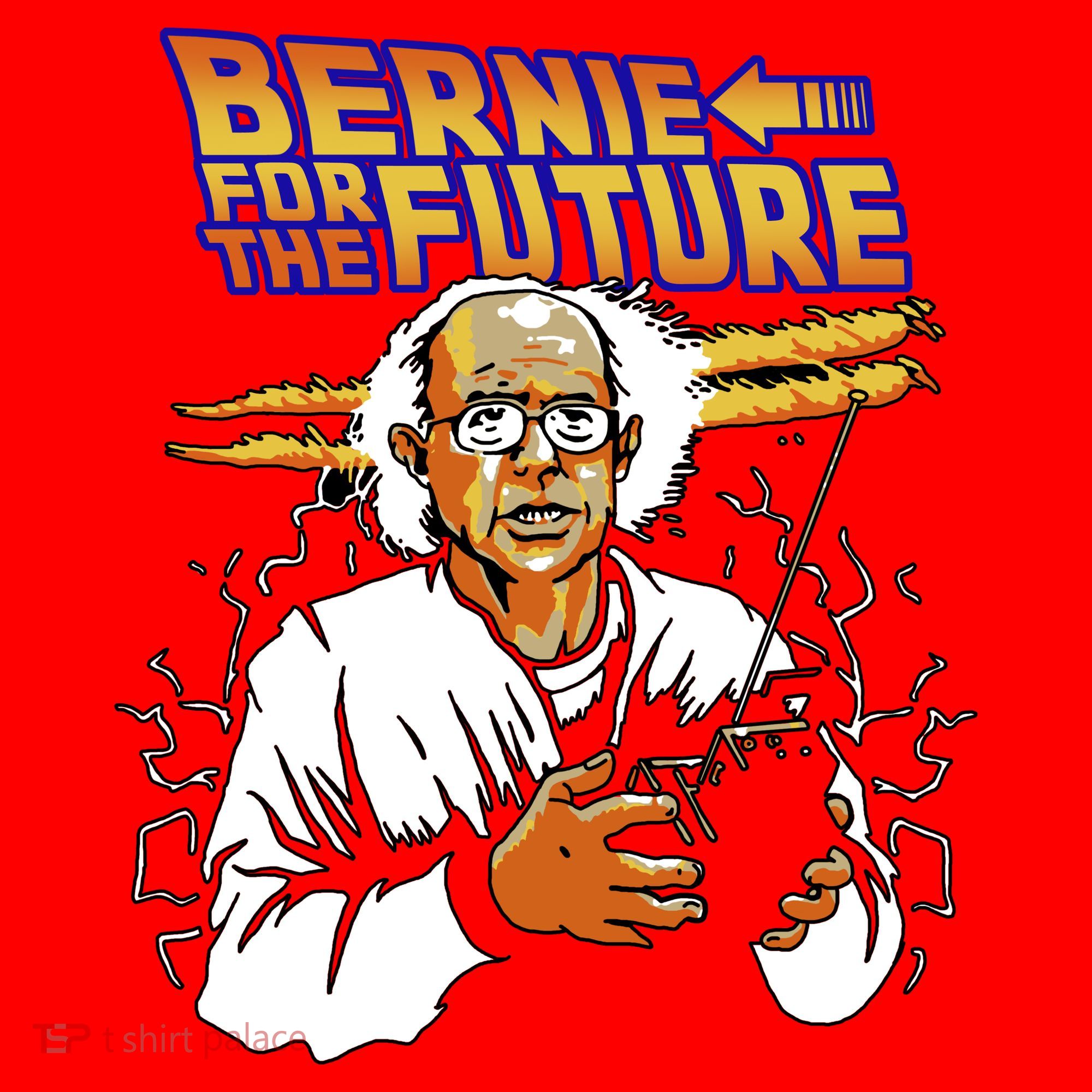 Bernie For The Future Santa Hat