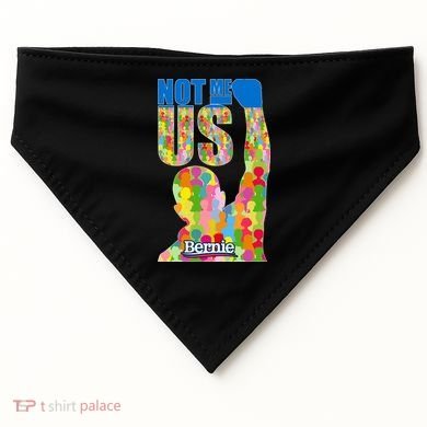 Bernie Sanders 2020 Not Me Us USA-Made Doggie Bandana