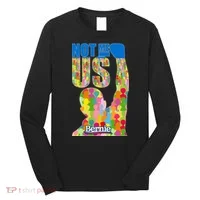 Bernie Sanders 2020 Not Me Us Long Sleeve Shirt thumb 0