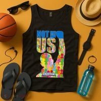 Bernie Sanders 2020 Not Me Us Tank Top thumb 4