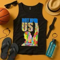 Bernie Sanders 2020 Not Me Us Tank Top thumb 4