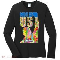 Bernie Sanders 2020 Not Me Us Women's Long Sleeve Shirt thumb 0