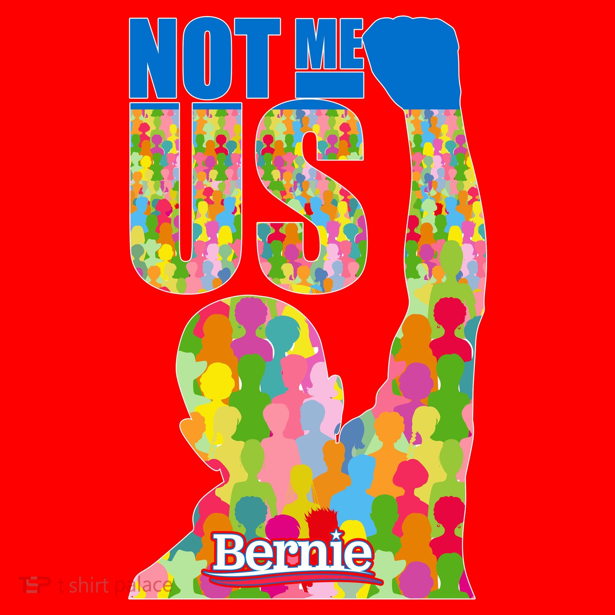 Bernie Sanders 2020 Not Me Us Santa Hat