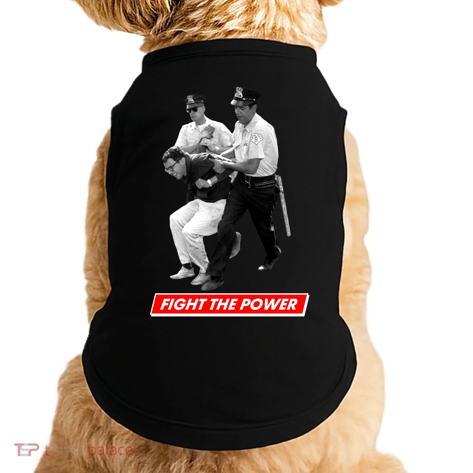 Bernie Sanders Fight The Power Doggie Tank