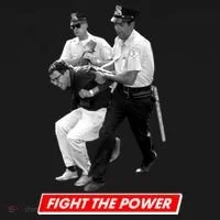 Bernie Sanders Fight The Power Doggie Tank thumb 4
