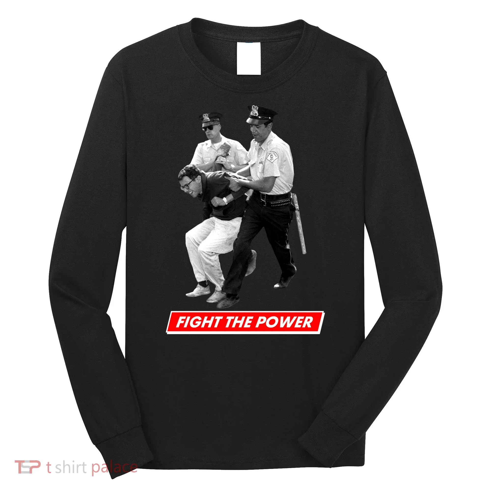 Bernie Sanders Fight The Power Long Sleeve Shirt