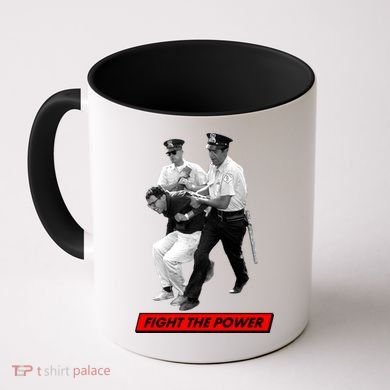 Bernie Sanders Fight The Power Coffee Mug