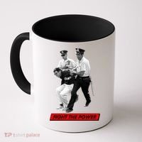 Bernie Sanders Fight The Power Coffee Mug thumb 0