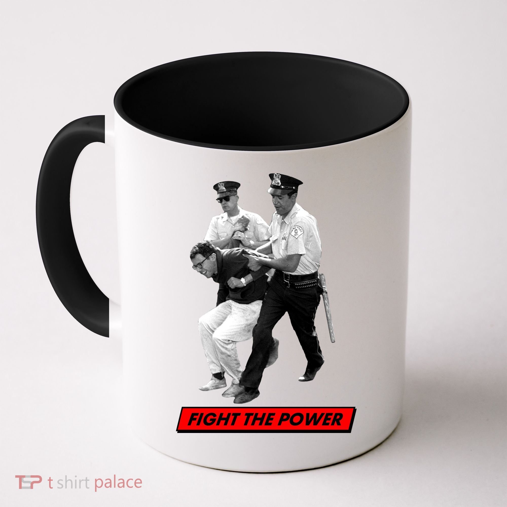 Bernie Sanders Fight The Power Coffee Mug