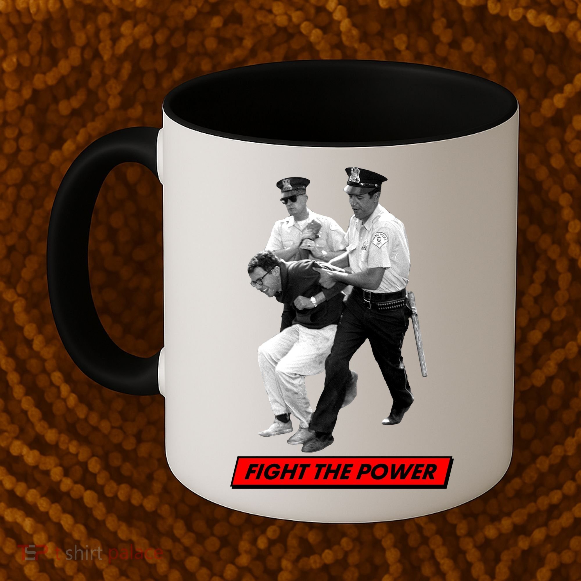 Bernie Sanders Fight The Power Coffee Mug