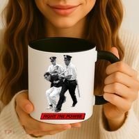 Bernie Sanders Fight The Power Coffee Mug thumb 3