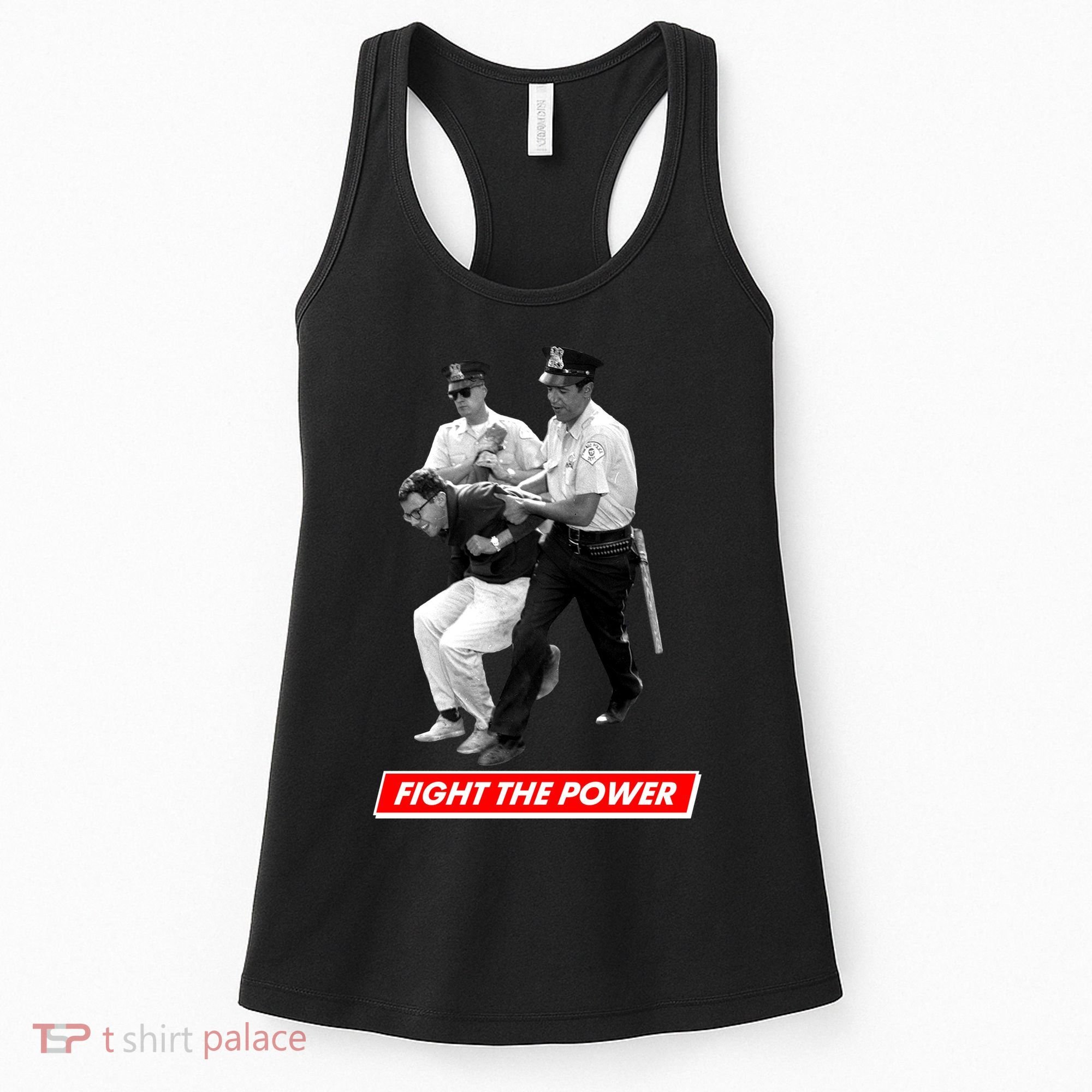Bernie Sanders Fight The Power Women's Tank Top