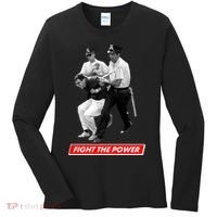 Bernie Sanders Fight The Power Women's Long Sleeve Shirt thumb 0