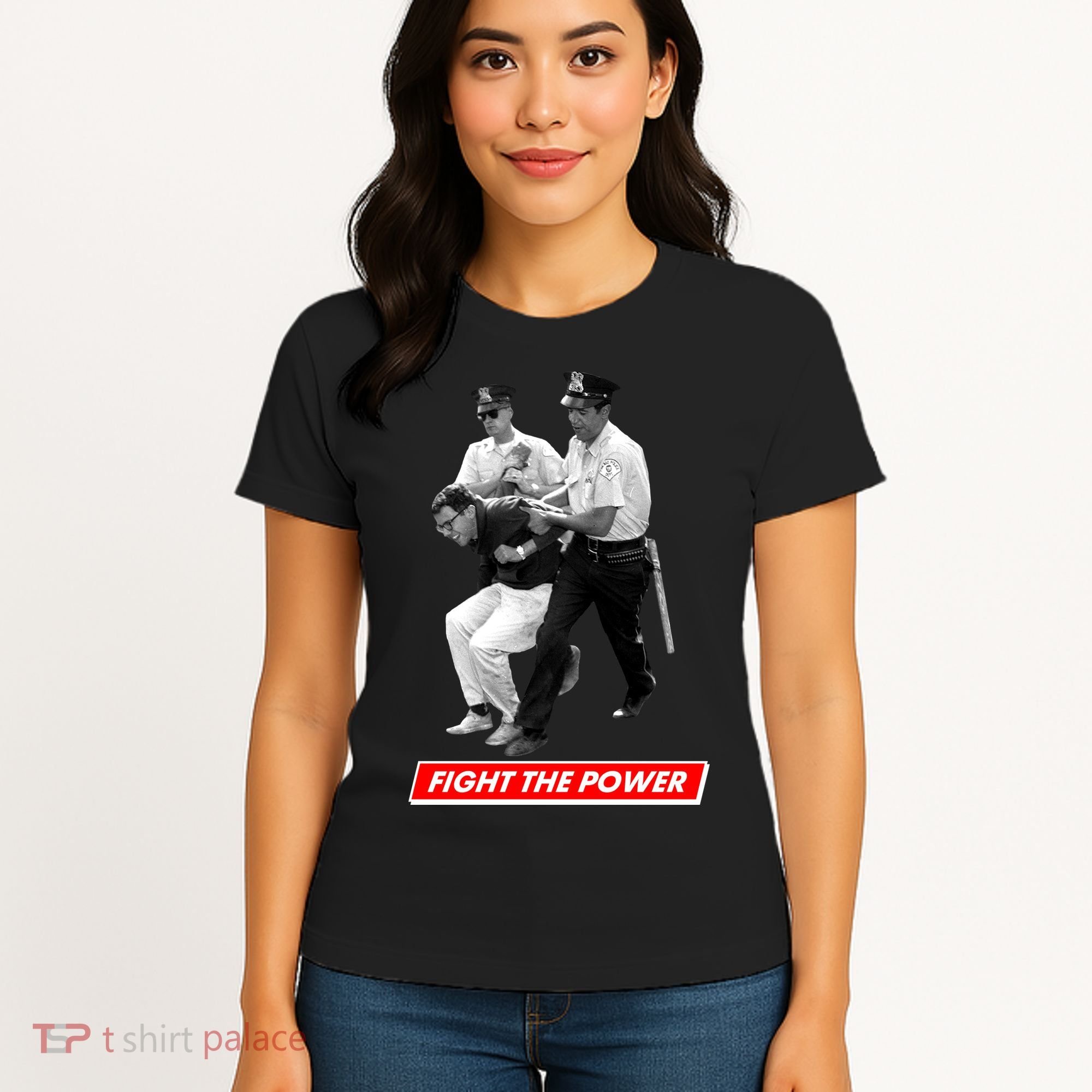 Bernie Sanders Fight The Power Women's T-Shirt