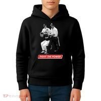 Bernie Sanders Fight The Power Kids Hoodie thumb 4