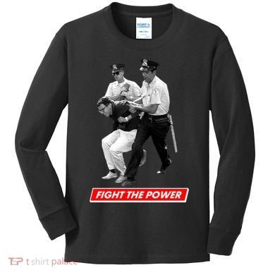 Bernie Sanders Fight The Power Kids Long Sleeve Shirt