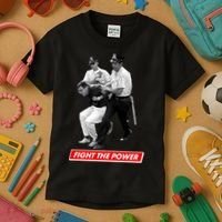 Bernie Sanders Fight The Power Kids T-Shirt thumb 3