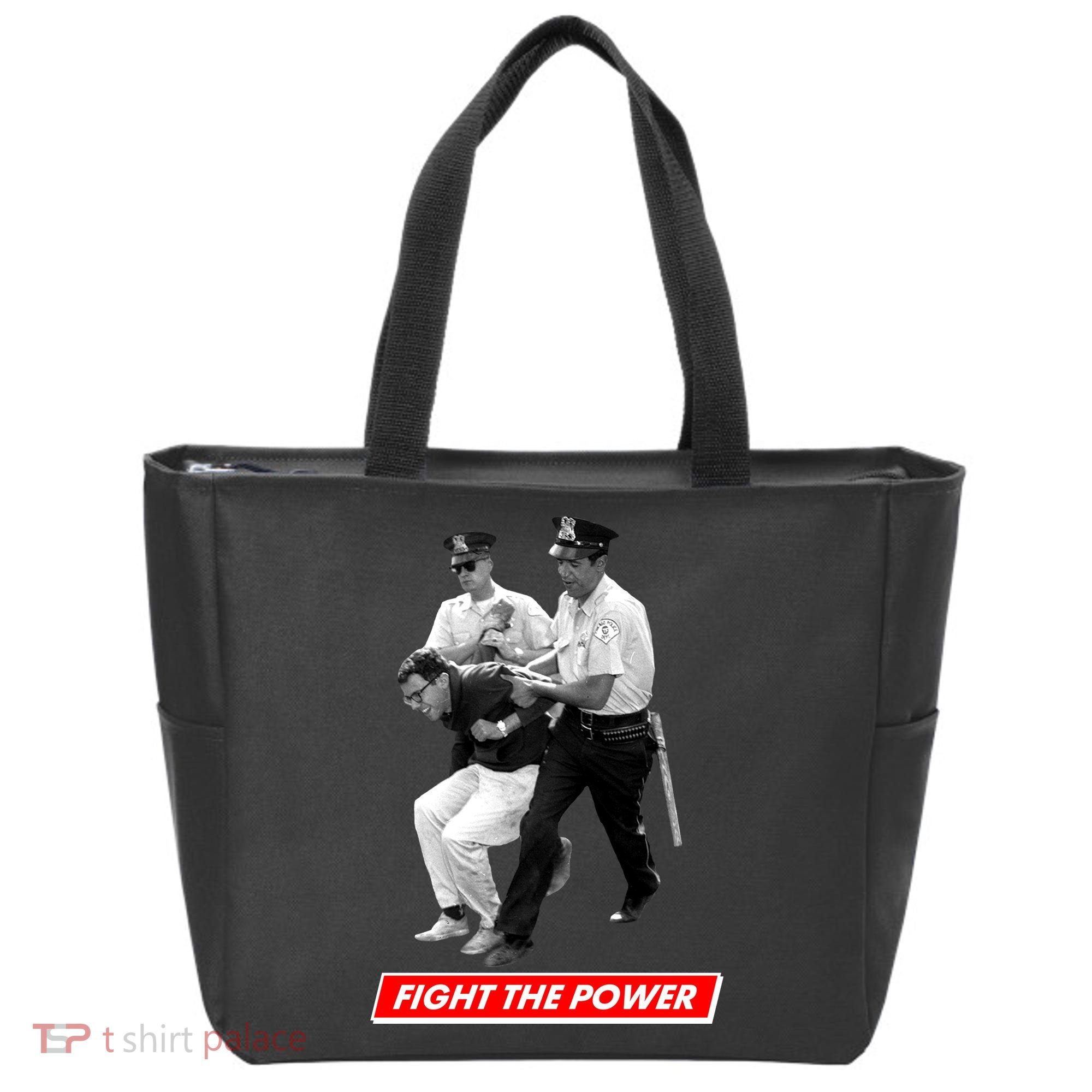 Bernie Sanders Fight The Power Tote Bag