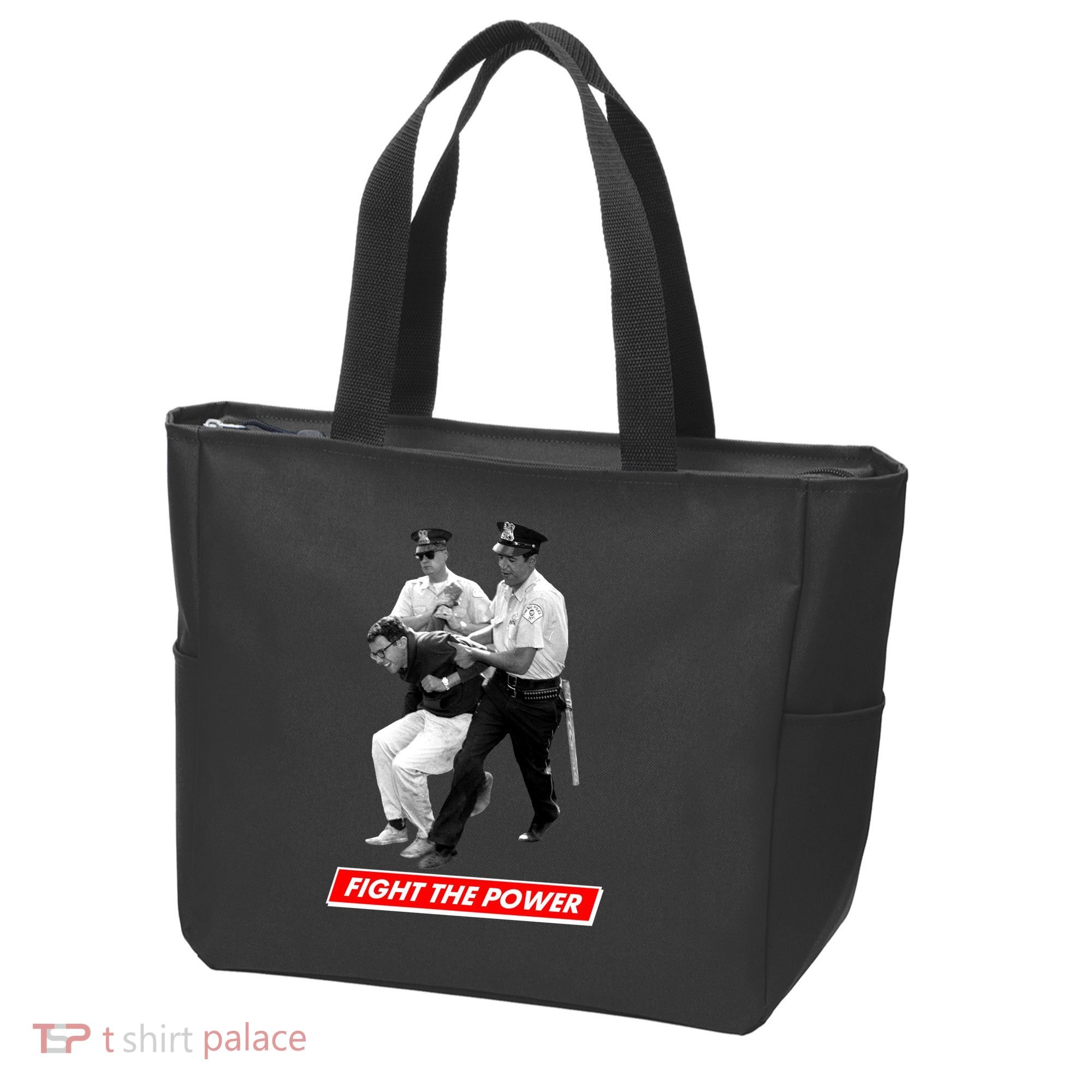 Bernie Sanders Fight The Power Tote Bag