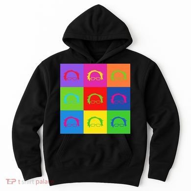 Bernie Sanders Hair Minimalist Pop Art Hoodie