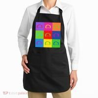 Bernie Sanders Hair Minimalist Pop Art Apron thumb 2