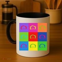 Bernie Sanders Hair Minimalist Pop Art Coffee Mug thumb 4