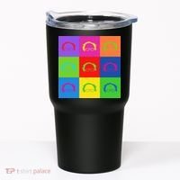 Bernie Sanders Hair Minimalist Pop Art Tumbler thumb 0