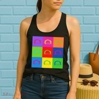 Bernie Sanders Hair Minimalist Pop Art Women's Tank Top thumb 2