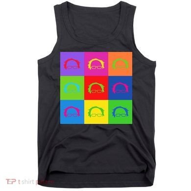 Bernie Sanders Hair Minimalist Pop Art Tank Top