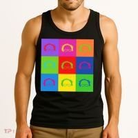Bernie Sanders Hair Minimalist Pop Art Tank Top thumb 3