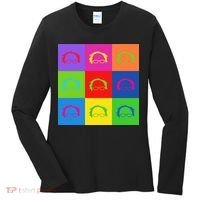 Bernie Sanders Hair Minimalist Pop Art Women's Long Sleeve Shirt thumb 0
