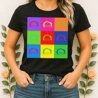 Bernie Sanders Hair Minimalist Pop Art Women's T-Shirt thumb 2