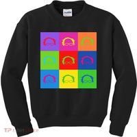 Bernie Sanders Hair Minimalist Pop Art Kids Sweatshirt thumb 0