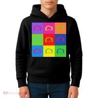 Bernie Sanders Hair Minimalist Pop Art Kids Hoodie thumb 4