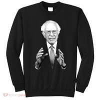 Bernie Sanders Hands Black and White Portrait Sweatshirt thumb 0